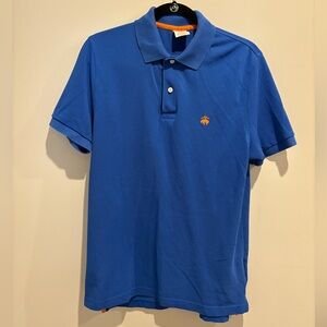 Brooks brothers blue performance polo